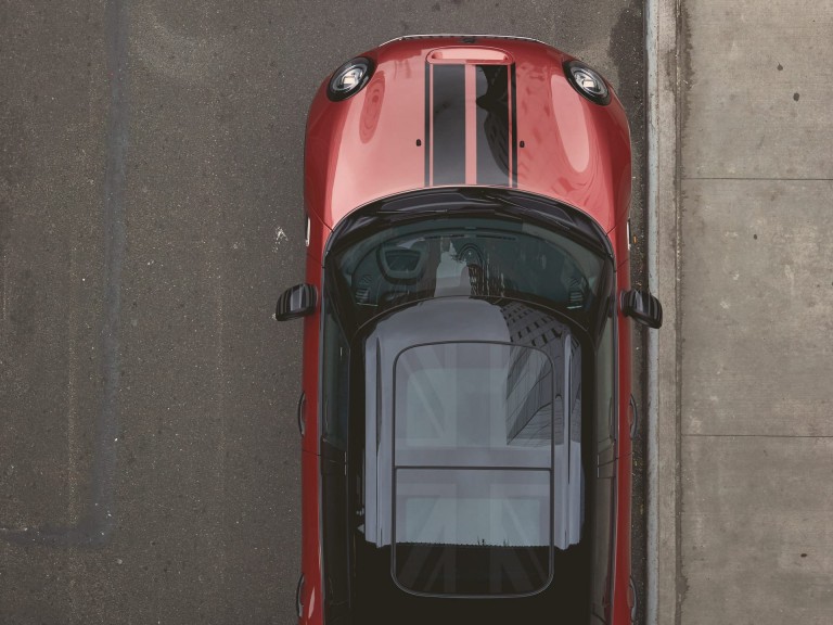 MINI Clubman – krovna grafika – night jack