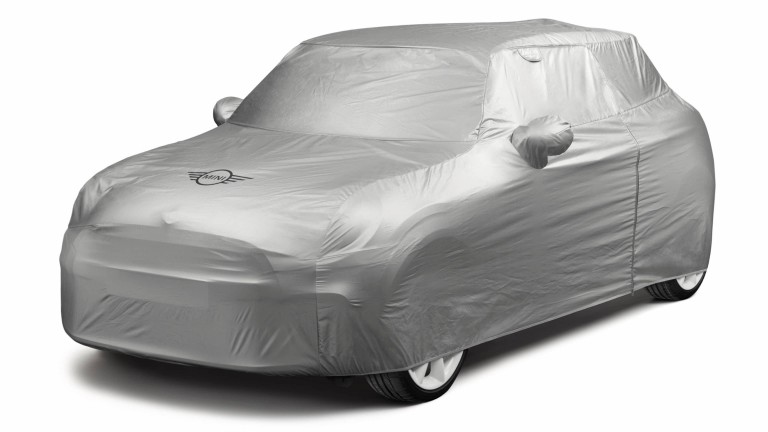 MINI prekrivač za automobil – srebrni – precizno skrojen