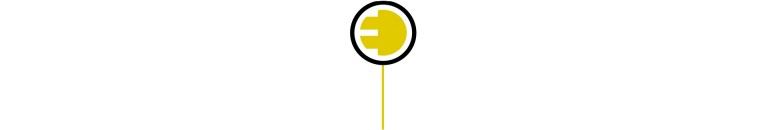 mini električni - razdelna linija - električni logo