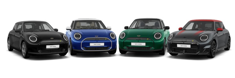 MINI All-Electirc – prilagođavanje – boje