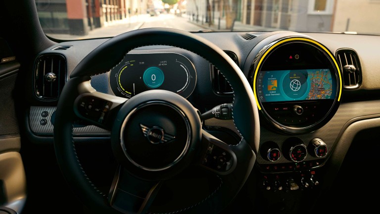MINI Countryman – kokpit – komfort i tehnika